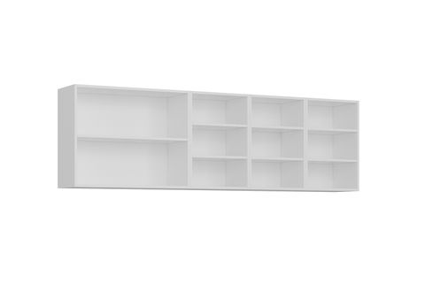 MİNAR 240 CM MUTFAK DOLABI BEYAZ 240-B1-ÜST MODÜL
