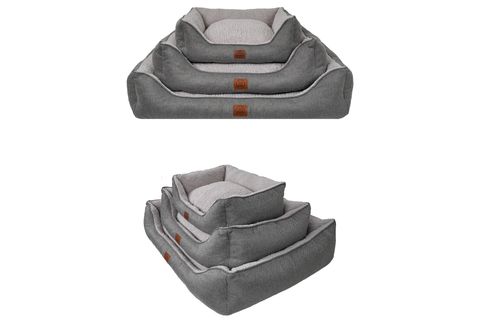ZEUS KÖPEK YATAĞI K.GRİ GRİ XL BEDEN 75X95X22