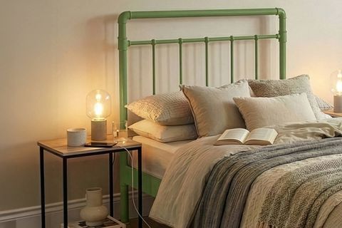 ODİN METAL KARYOLA, YEŞİL 90X190