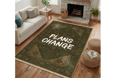 PLANS CHANGE VİNTAGE DOKUMA TABAN HALI, 406 YNG, 60X120 CM