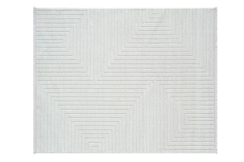 ZEN KOLEKSİYONU BAMBU DOKULU MAKİNE HALISI, BEJ, 80X300, 0597BEJ