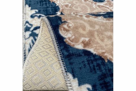 PAYİDAR YIKANABİLİR KAYMAZ TABAN 80 CM KESME YOLLUK 020 MAVİ 80X300