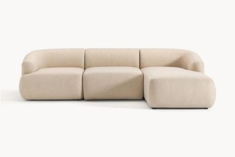 MİLA KETEN KÖŞE KOLTUK, SAĞ KÖŞE, BEJ