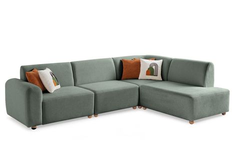 BRUSSELS SAĞ KÖŞE KOLTUK, SU YEŞİLİ