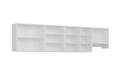 MİNAR 290 CM MUTFAK DOLABI BEYAZ 290-B4-ÜST MODÜL