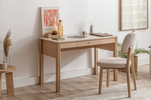 HAVEN ÇALIŞMA MASASI, MEŞE TRAVERTEN