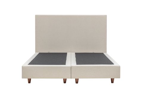 LUNA MİLKY DEPOLAMASIZ SABİT BAZA BAŞLIK YATAK SETİ, KREM, 120X200