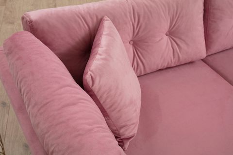 EDDY KÖŞE KOLTUK, PEMBE, SAĞ KÖŞE