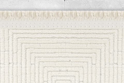 HAPPY MAKİNA HALISI, KREM, 120X180, 2