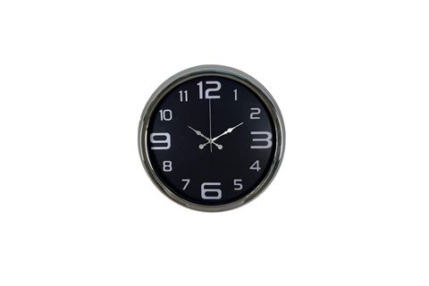 KROM SADE METAL DUVAR SAATİ 40 CM