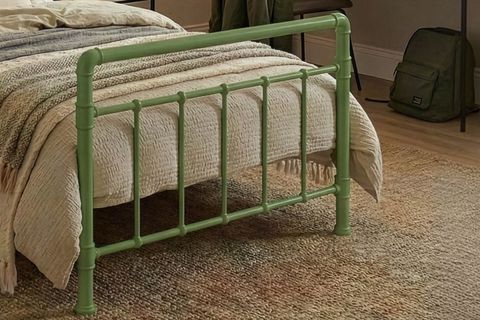 ODİN METAL KARYOLA, YEŞİL 90X200