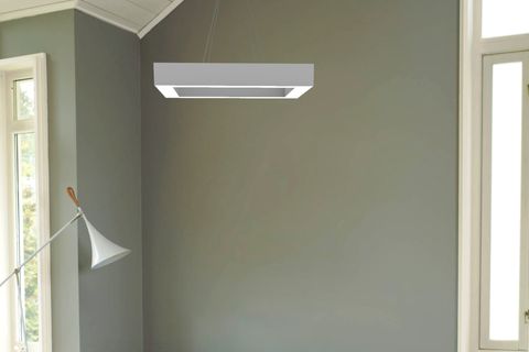 HEGZA LIGHTING QUATTRO LED AVİZE, GRİ KASA BEYAZ IŞIK