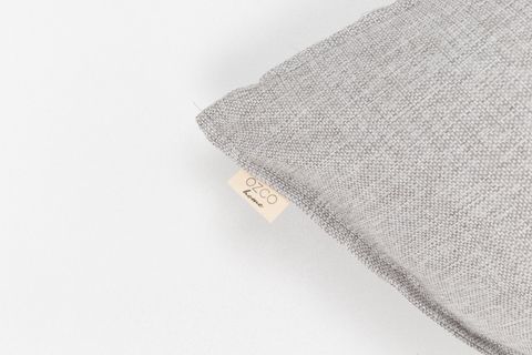 OZCO HOME KETEN KIRLENT KILIFI GRİ 50X50 CM