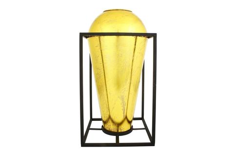 VİTALE LUX GOLD METAL VAZO BÜYÜK BOY