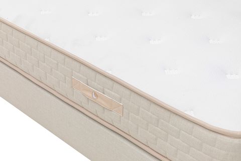 LUNA MİLKY SABİT BAZA BAŞLIK YATAK SETİ, KREM, 140X200