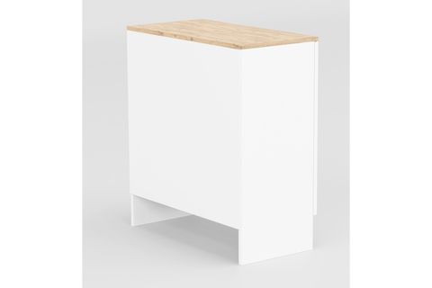 KABİ İKİ KAPAKLI ÇOK AMAÇLI DOLAP, BEYAZ