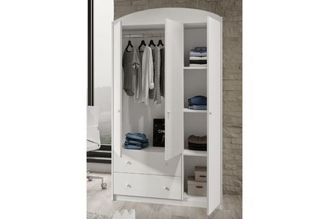 AFİLLİ DİANA YAVRULU ÇOCUK ODASI TAKIMI, BEYAZ, 3 KAPAKLI