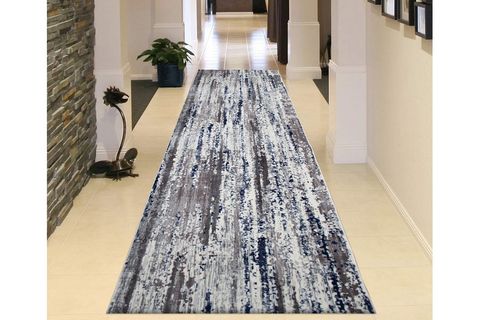 PAYİDAR HALI KLASİK 2554 GRİ MAVİ KESME YOLLUK 120X420-700 120X450