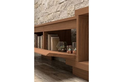 VİSTA UZAYABİLEN TV ÜNİTESİ, CEVİZ, 160-270 CM