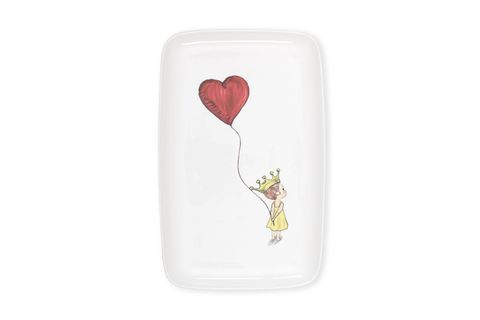 THE MİA LUV DİKDÖRTGEN SERVİS TABAĞI 31X20 CM
