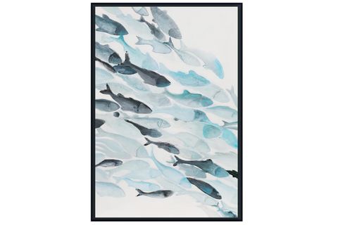 FRANK RAY 50X70 ÇERÇEVELİ TURKUAZ SET
