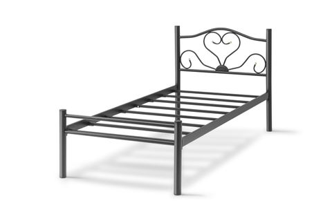 EVGER METAL KARYOLA, K50, SİYAH, 100X200