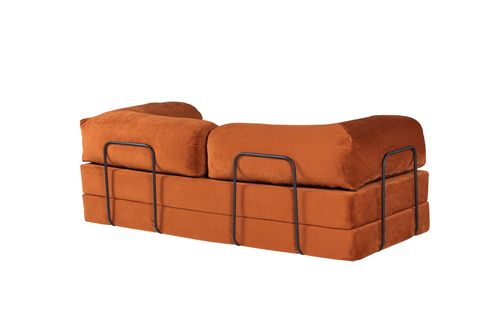 LİNA ÇOK AMAÇLI YATAKLI AKTİVİTE KOLTUĞU, KİREMİT, 90X200