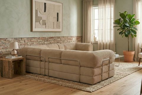 LEGOM MODÜLER YATAKLI AKTİVİTE KÖŞE KOLTUK SÜTLÜ KAHVE, 200X300