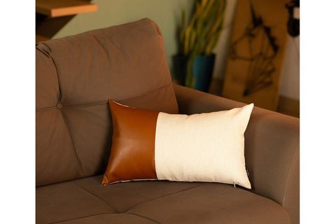SOHOMANJE GERÇEK DERİ KETEN KIRLENT 50X30