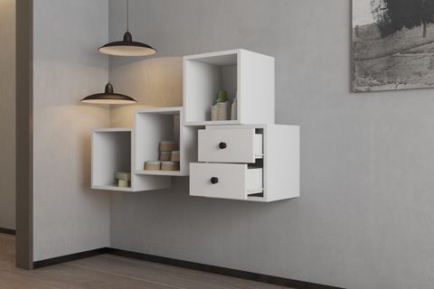 BK ÇOK AMAÇLI DOLAP, 2 ÇEKMECELİ, PNR