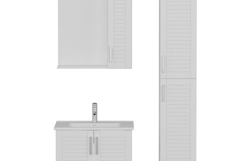 VERA BANYO DOLABI 65CM AS2K+1K1A+ETJ+BOY BEYAZ