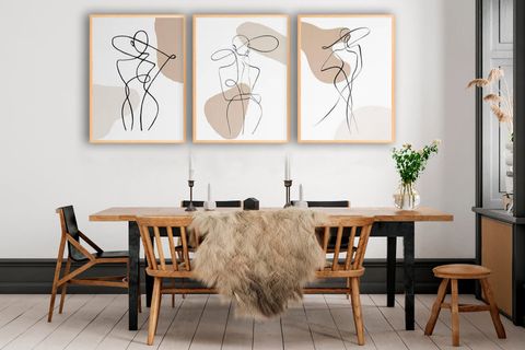 ÇİZGİLERİN GÜCÜ PANO SET, 1, 50X70