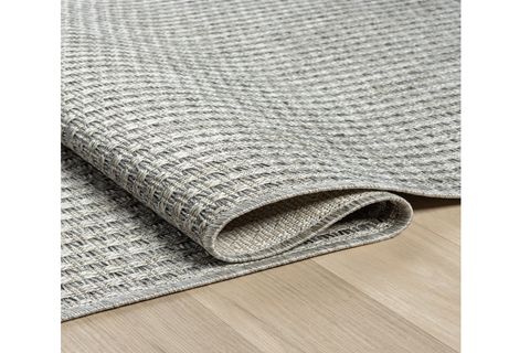 BONNA ANTİBAKTERİYEL JÜT HALI, GRİ 666 100X200 CM
