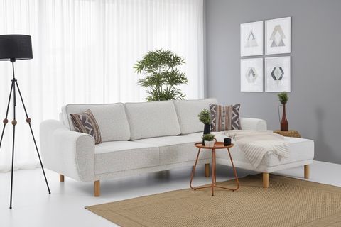 SWEN KÖŞE KOLTUK, KREM, SAĞ KÖŞE