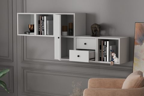 AYDIN KİTAPLIKLI RAF, DVR-1109-Ç