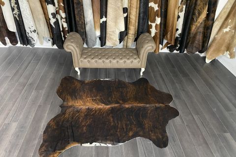 HAKİKİ DERİ DANA POSTU, EGZOTİK, 180X210