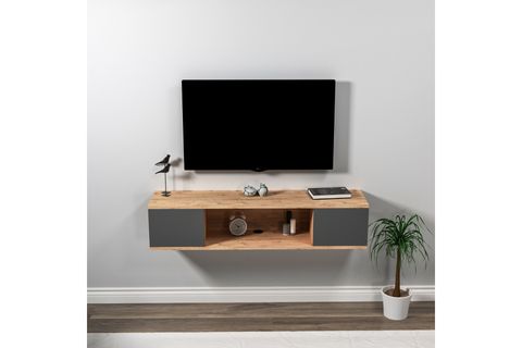 ARNETTİ KATE TV SEHPASI, ATLANTİK ÇAM ANTRASİT