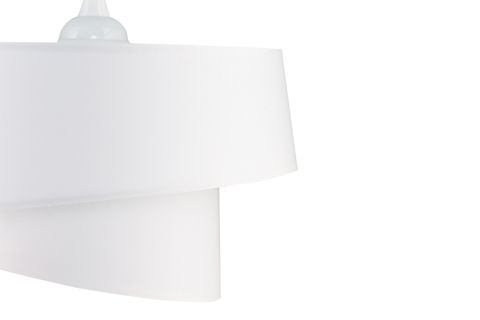 EVLİGHT BARET PVC 2 KATLI SARKIT AVİZE, BEYAZ