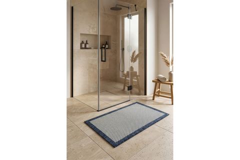 FRESCO EKRU LACİVERT SİSAL PASPAS 23745P, 50X80