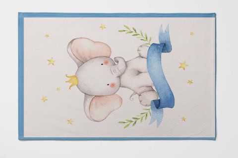 ELSE MİNİK ASLANLI DESENLİ TEK KİŞİLİK PİKE TAKIMI, 150X220 CM