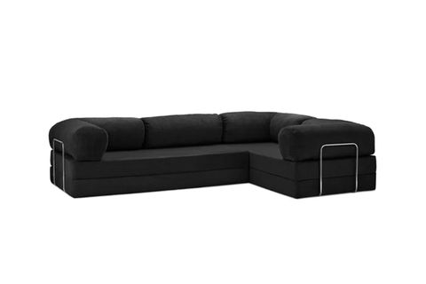 LEGOM MODÜLER YATAKLI AKTİVİTE KÖŞE KOLTUK SİYAH, 200X300