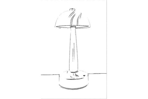 AVONNİ ML-64004-N NİKEL KAPLAMA MASA LAMBASI LED METAL 14CM