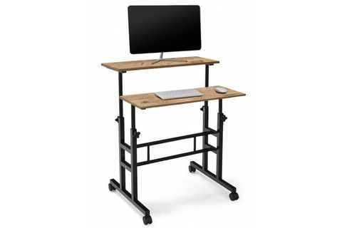 YÜKSEKLİK AYARLI LAPTOP MASASI, ATLANTİK ÇAM, 80X60