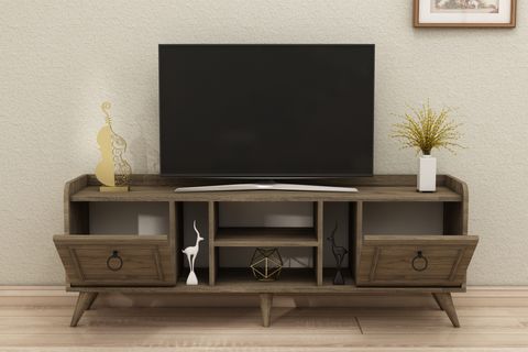 DERYA DEKOR RUDY ALT TV ÜNİTESİ, CEVİZ, 150 CM