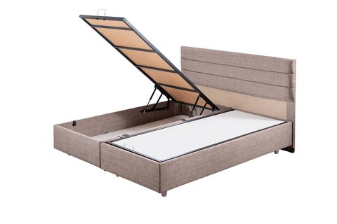 SOFİA BAZA BAŞLIK LETTO YATAK SETİ, KAHVERENGİ, 160X200