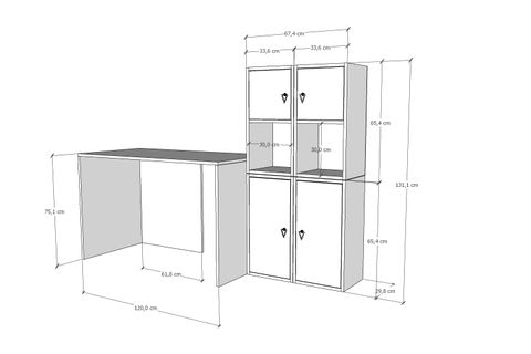 ÇOCUK ÇALIŞMA MASASI, 1001