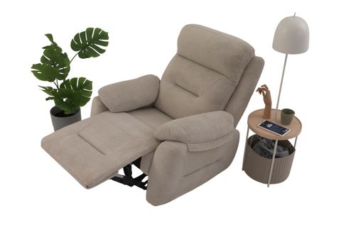 LONDON FONKSİYONEL SALLANIR TV KOLTUĞU, KREM