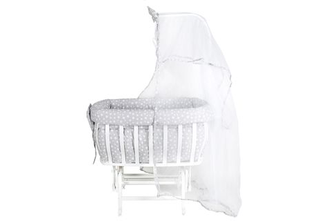 FİYONKLU YILDIZLI SALLANIR SEPET BEŞİK, GRİ, 60X90