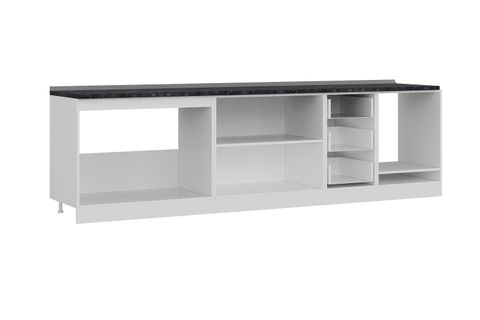 MİNAR 295 CM MUTFAK DOLABI BEYAZ 295-B3-ALT MODÜL