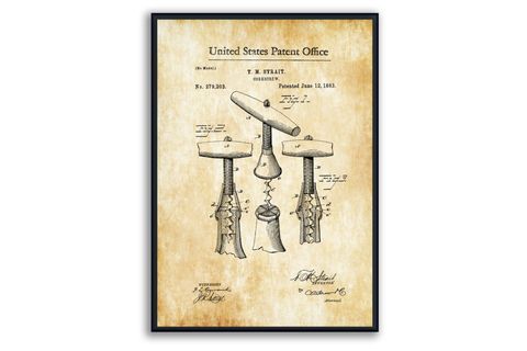 AHŞAP ÇERÇEVELİ VİNTAGE TABLO SETİ, BAR, 50X70